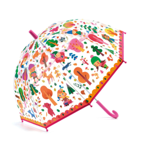 Djeco Regenschirm Wald 70 x 68 cm