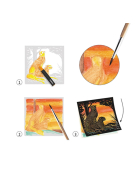 Djeco Aquarell im Gegenlicht