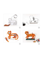 Djeco Skulptur basteln Tiger