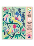 Djeco Scratchbilder Fantasiegarten