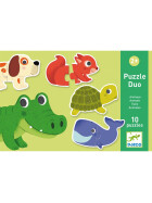 Puzzle Duo Tiere