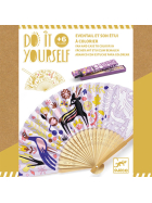 Djeco DIY - Fächer & Etui zum ausmalen