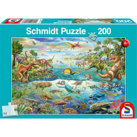 Schmidt Spiele Entdecke die Dinosaurier 200 Teile