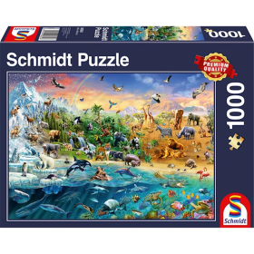 Schmidt Spiele Die Welt der Tiere 1000 Teile