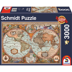 Schmidt Spiele Antike Weltkarte 3000 Teile