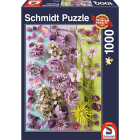 Schmidt Spiele Violette Blüten 1000 Teile
