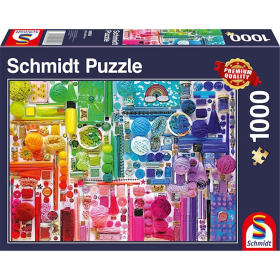 Schmidt Spiele Regenbogenfarben 1000 Teile