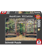 Puzzle Bewachsene Bogenfenster, 1000 Teile