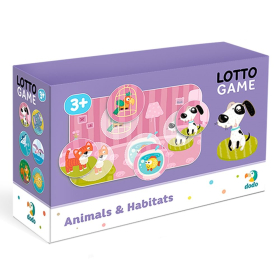 dodo Lottospiel Tiere & Lebensräume, 36M+, mehrfarbig