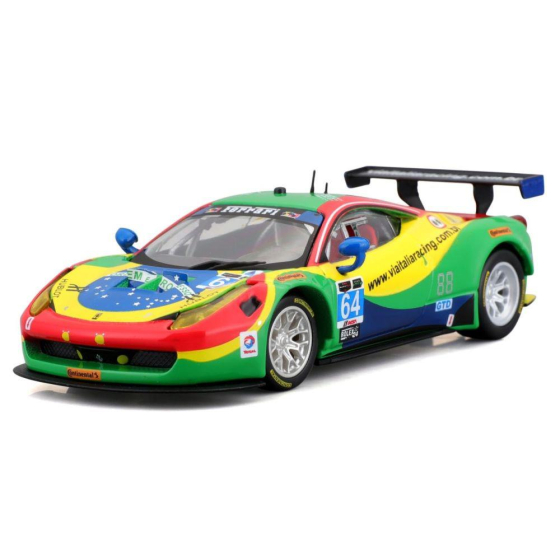 Bburago Ferrari 458 Italia GT3 2015, grün, 1:43