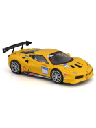 Bburago Ferrari 488 Challenge, gelb, 1:43