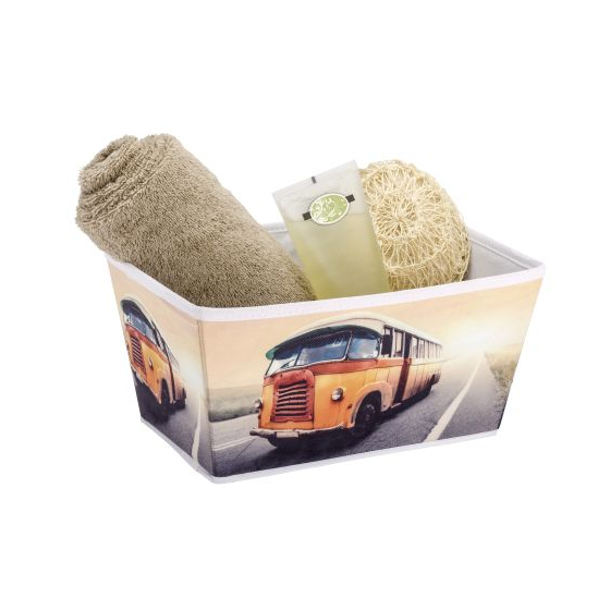 Wenko Badkorb Vintage Bus, M