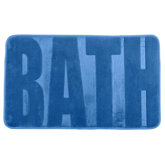 Wenko Badteppich Memory Foam, Bath fjordblue