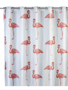 Wenko Duschvorhang Flamingo Flex,, 180x200 cmAnti-Schimmel