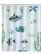 Wenko Duschvorhang Aquaria 180x200cm, Polyester