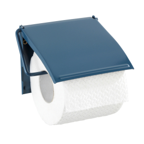 Wenko Toilettenpapierrollenhalter, Coverslateblue