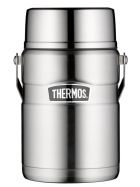 Thermos Speisegefäss Stainless King, steel 1.2 lt. mit 2 Behältern