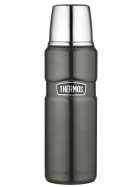Thermos Isolierflasche Stainless King, grey 0.47 Liter