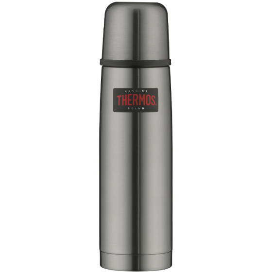 Thermos Isolierflasche Light & Compact, grey 05 Liter.