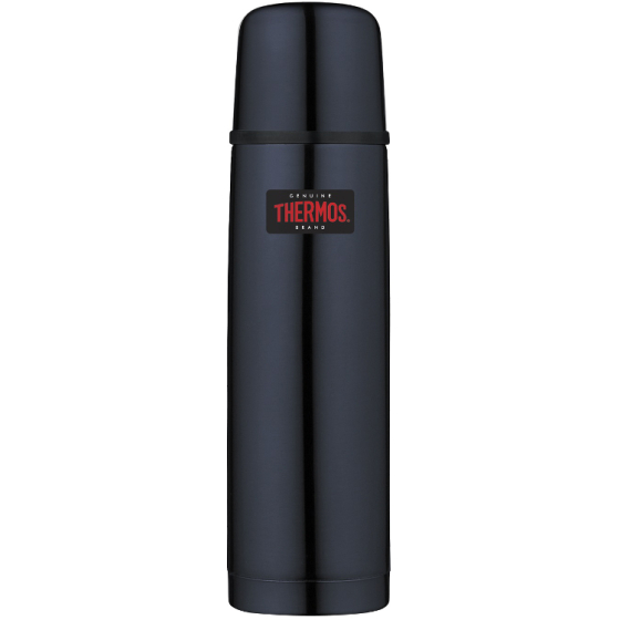 Thermos Isolierflasche Light & Compact, blau 0.75 Liter