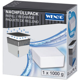 Wenko Nachfüller Raumentfeuchter, Cube 1000 g
