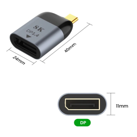 AAi Mobile USB-C zu DP Adapter 8K
