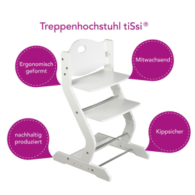 * tiSsi Kinderhochstuhl, weiss