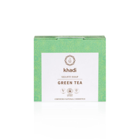 khadi Shanti Soap Green Tea, 100 g