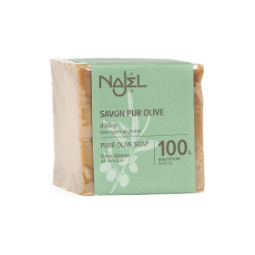 Najel Aleppo Seife 100% Olivenöl, 200 g