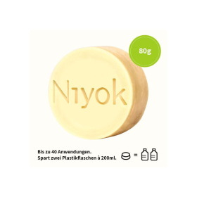 Niyok feste Dusche & Pflege Green Touch, 80 g