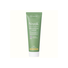 Niyok Zahncreme aus Kokosöl - Pfefferminze & Zitrone, 75 ml