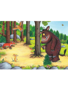 Puzzle Gruffelo und die Tiere des Waldes, 2 x 12 Teile
