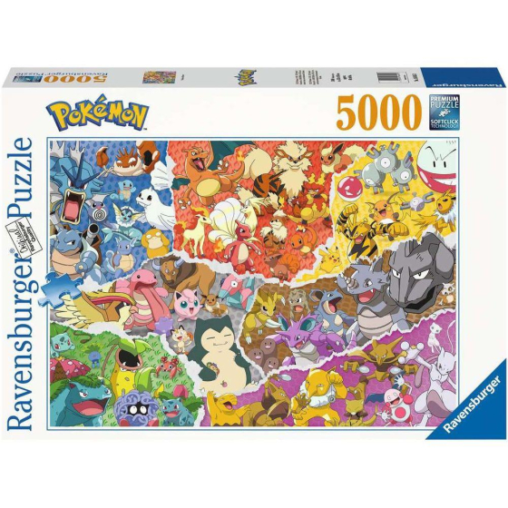 Puzzle Pok&eacute;mon Allstars, 5000 Teile