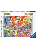 Puzzle Pok&eacute;mon Allstars, 5000 Teile