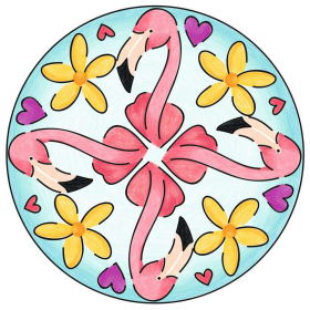 Ravensburger Mini Mandala-Designer Flamingo