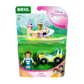 BRIO Disney Princess Belle & Wagon