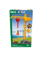 BRIO Construction Crane with Lights