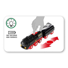 BRIO Battery-Operated Steaming Train