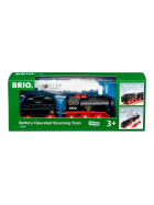 BRIO Battery-Operated Steaming Train