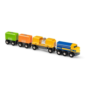 BRIO Three-Wagon Cargo Train