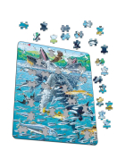 Larsen Puzzle Hering & Buckelwale, 140 Teile