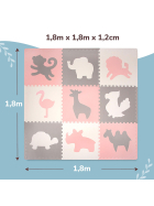 XXL Puzzlematte, Afrika 1.8 x 1.8 m