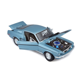 Maisto Ford Mustang GT Cobra 1968 blau 1/18