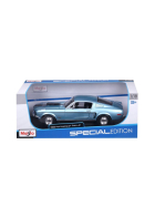 Maisto Ford Mustang GT Cobra 1968 blau 1/18