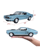 Maisto Ford Mustang GT Cobra 1968 blau 1/18