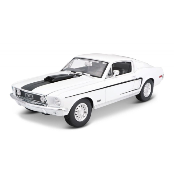 Maisto Ford Mustang GT Cobra 1968 weiss 1/18