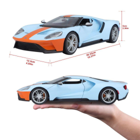 Maisto Ford GT 2017 orange/blau 1/18