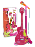 Bontempi Rockgitarre mit Standmikrofon-Verst&auml;rker
