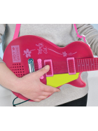 Bontempi Rockgitarre mit Standmikrofon-Verst&auml;rker