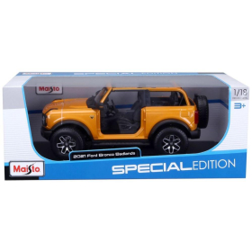 Maisto Ford Bronco Badlands 2021 1/18 orange